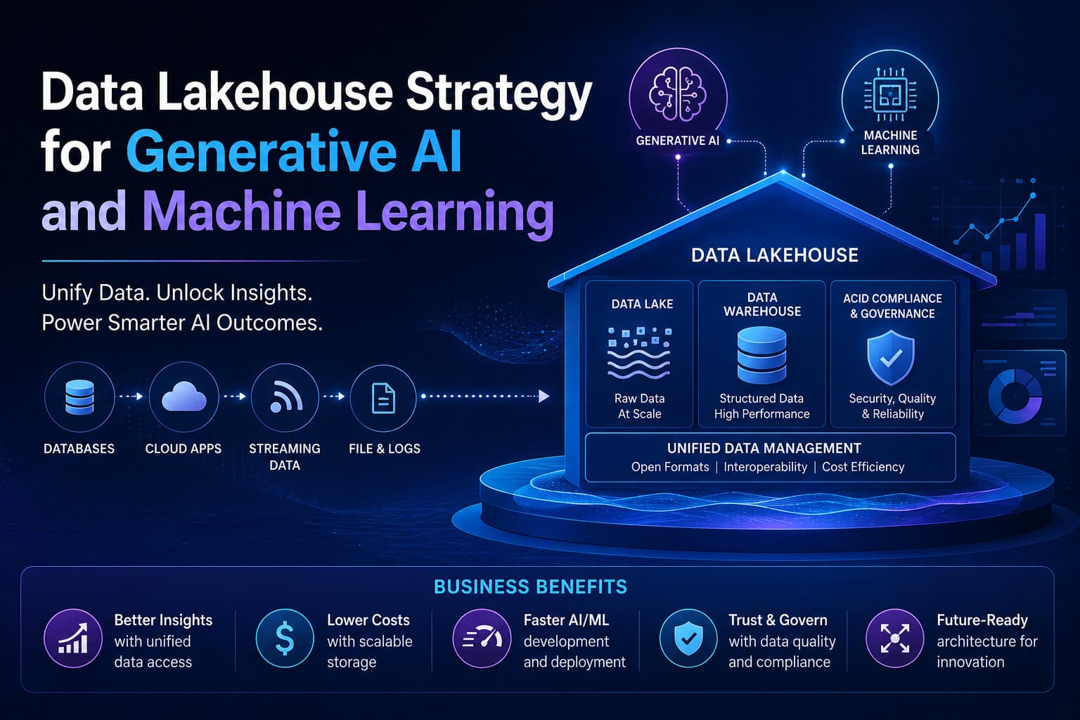 Data Lakehouse Strategy for Generative AI and Machine Learning