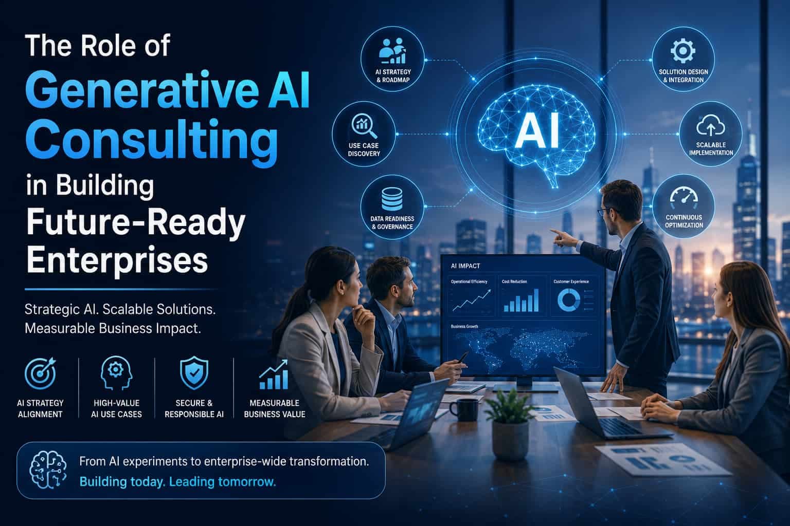 The Role of Generative AI Consulting in Building Future-Ready Enterprises