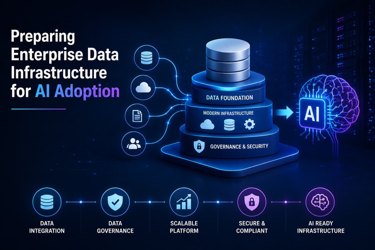 Preparing Enterprise Data Infrastructure for AI Adoption